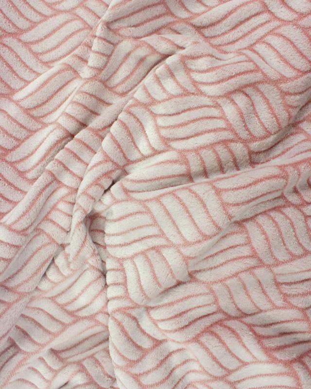 Fleece mesh Pink - Tissushop